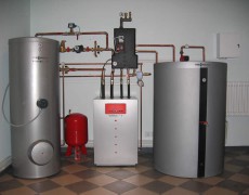 Установка в доме газового отопления